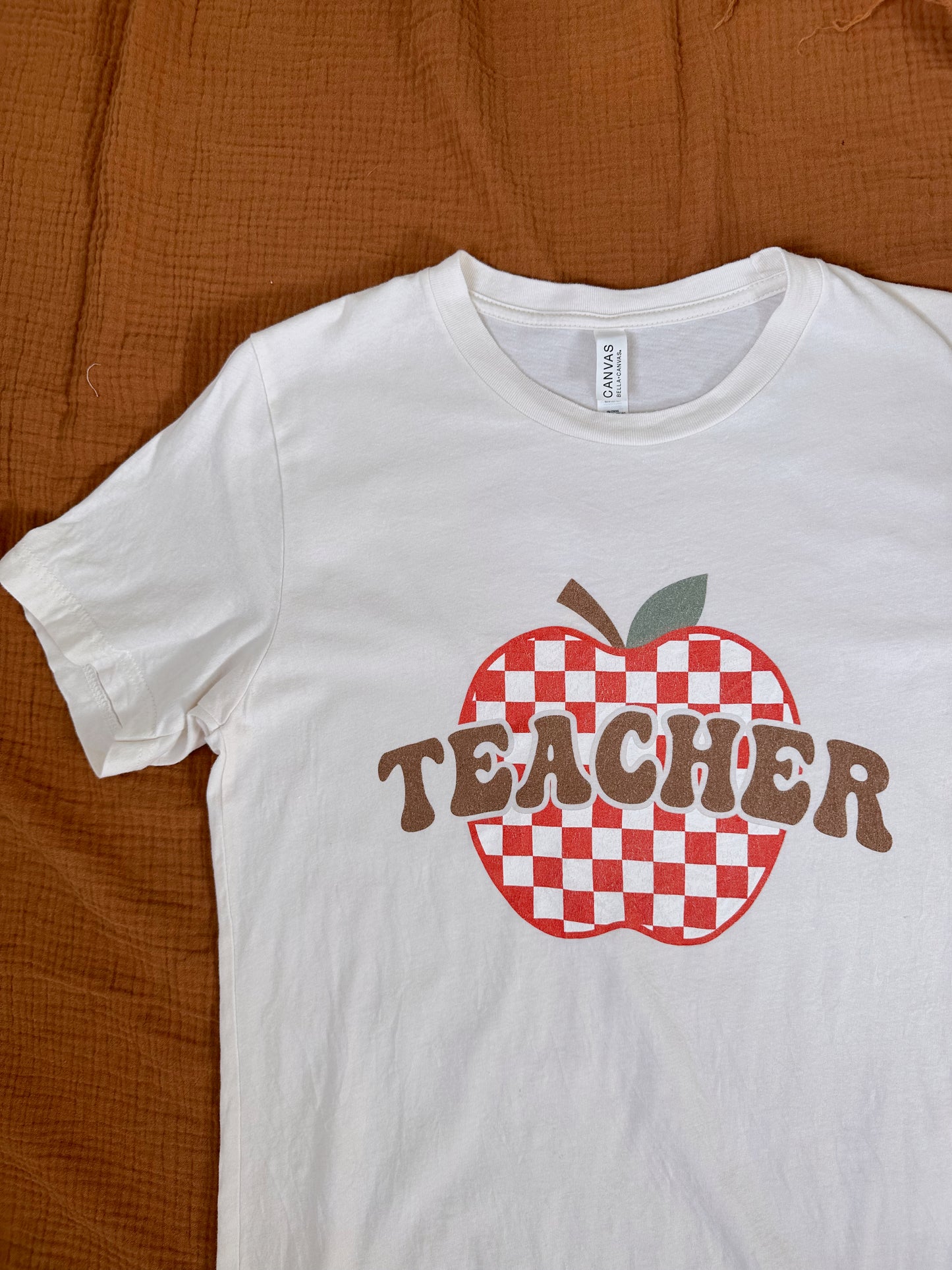 Checkered Apple Tee