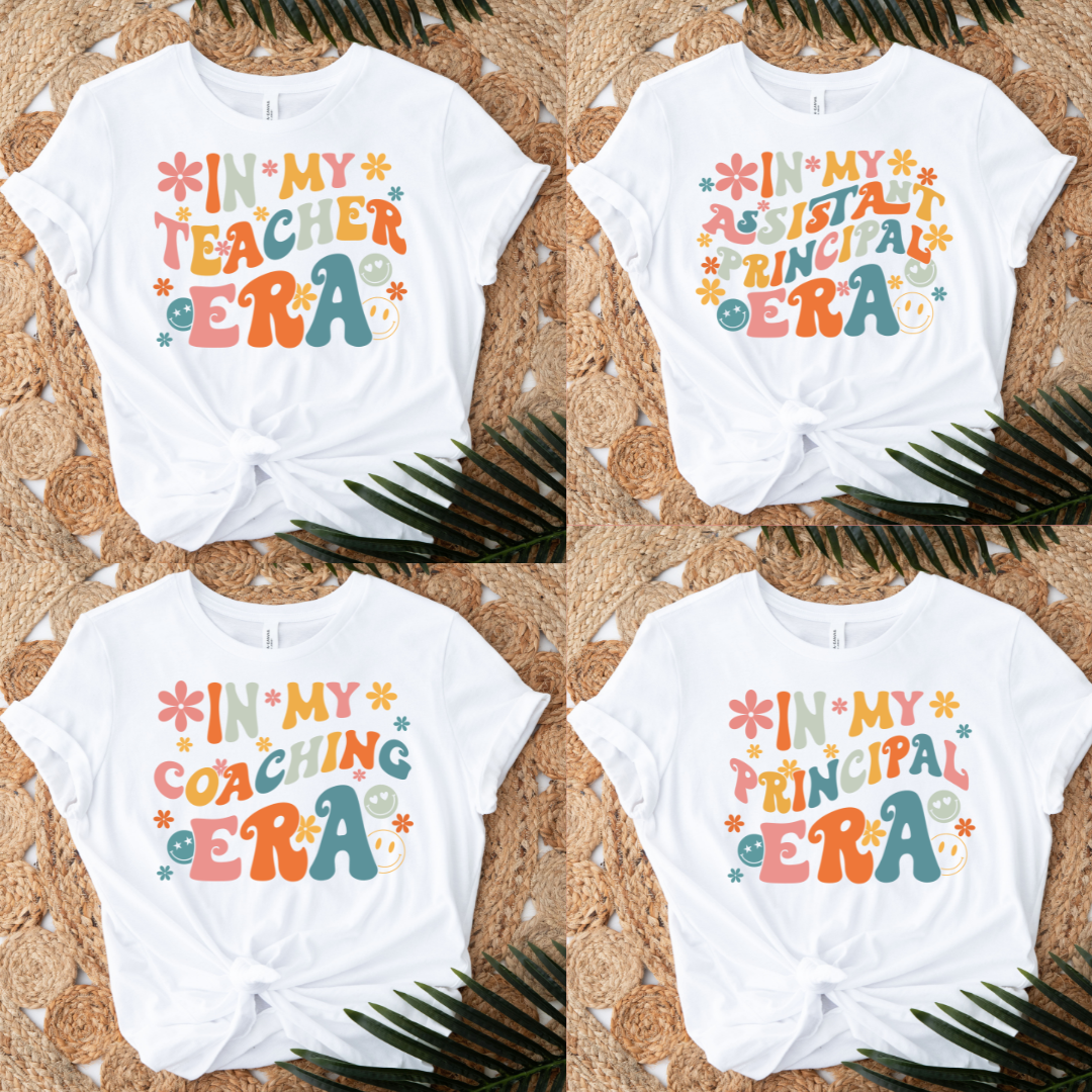 ERAS Tee || Teacher, Coaching, AP, Principal, PTO, Admin – Terracotta ...